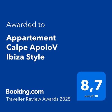 Appartement Calpe Apolov Ibiza Style Eksteriør bilde