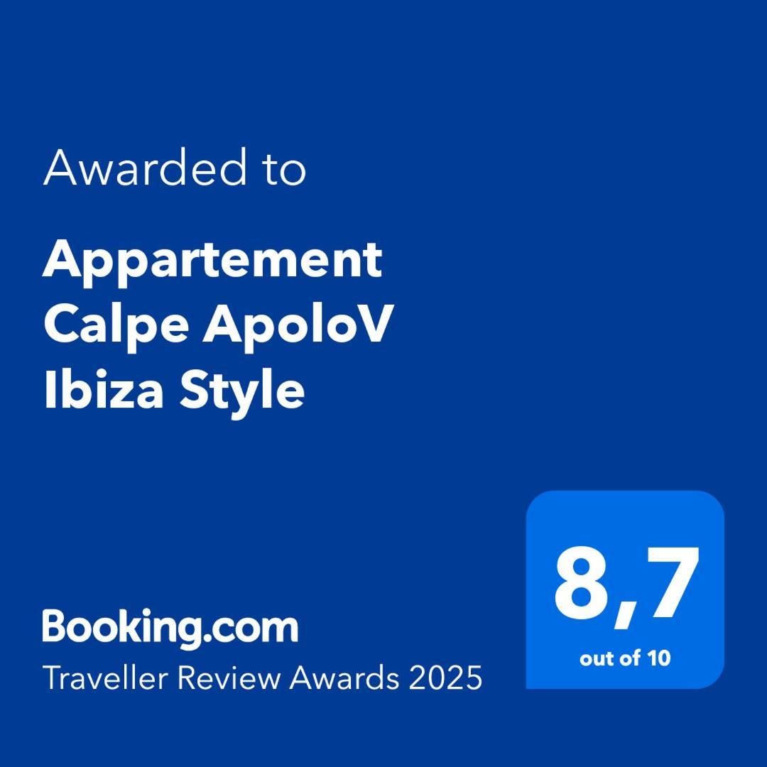 Appartement Calpe Apolov Ibiza Style Eksteriør bilde